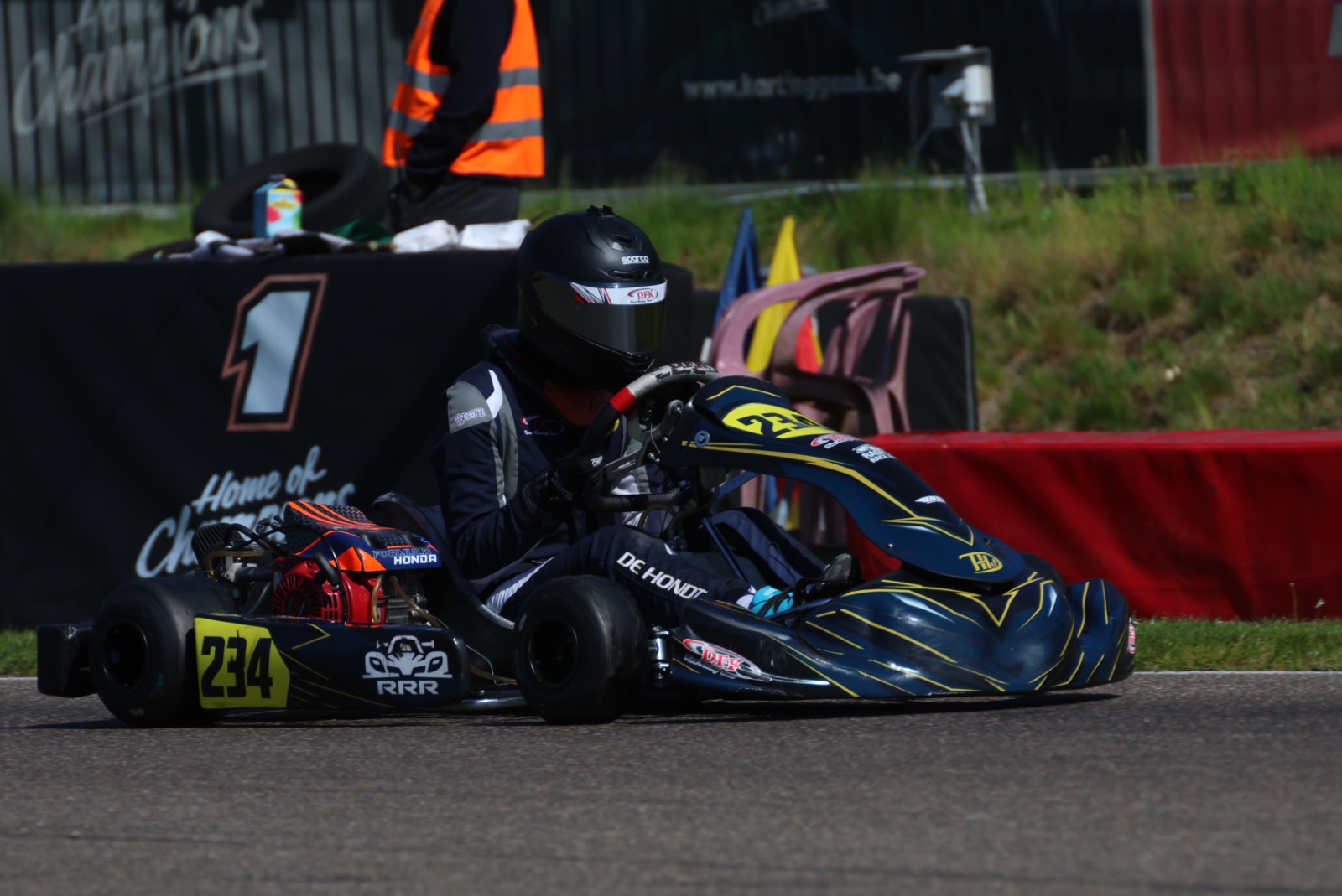 Kart 234 in actie in Genk